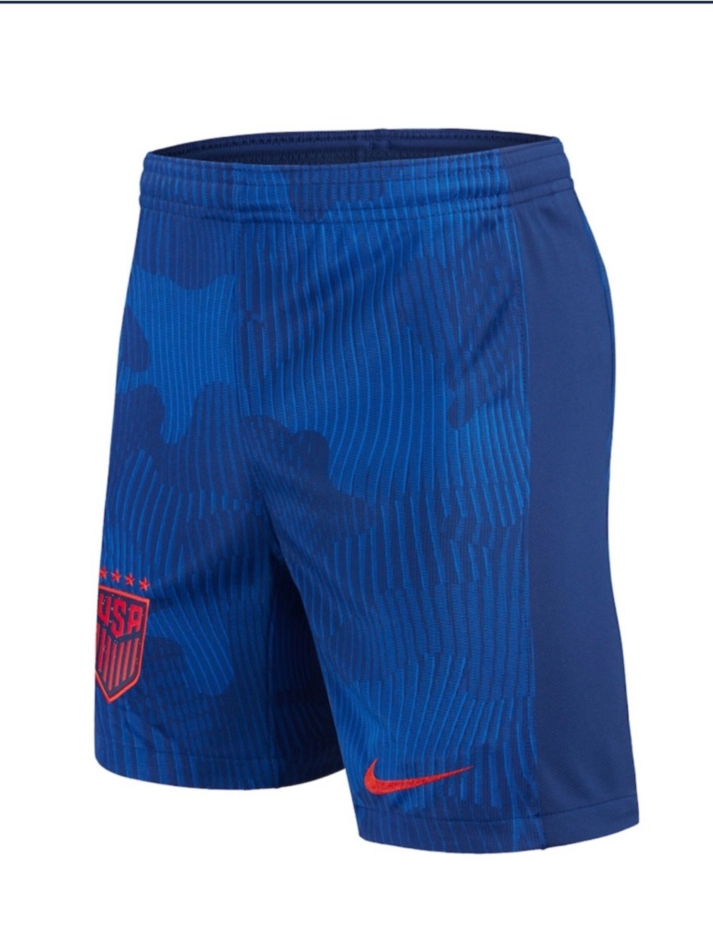 Nike Team USA Soccer Youth Away Stadium Performance Shorts Royal Size YXL New
